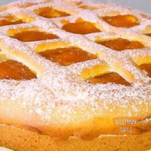 Торт з варенням (без міксера). Простий і смачний десерт на кожен день!